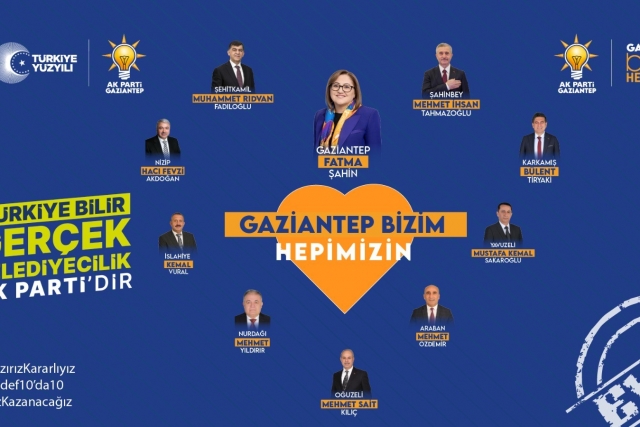 AK Parti Gaziantep zafere kilitlendi…