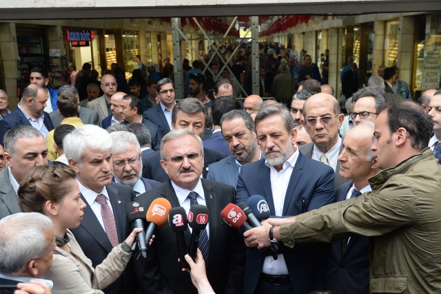 BTSO’dan Bursa esnafına moral ziyareti