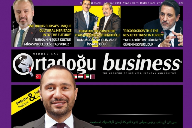 Ortadoğu business 49.sayı okuyucuları ile buluşuyor..