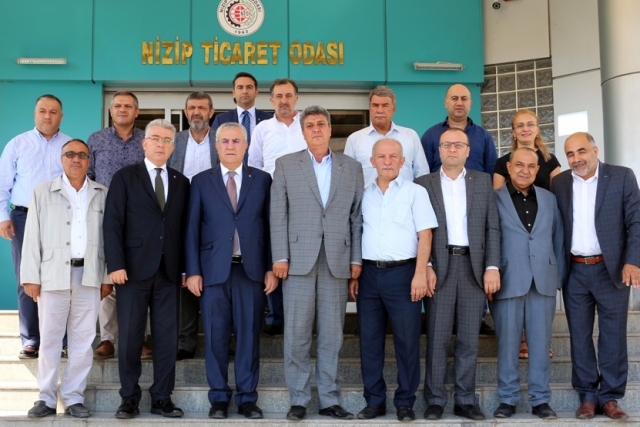 TOBB yönetim kurulu üyesi Zeki Kıvanç’tan NTO’ya ziyaret