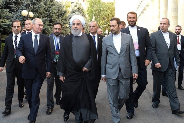Putin ile Ruhani, Hürmüz Boğazı krizini görüştü