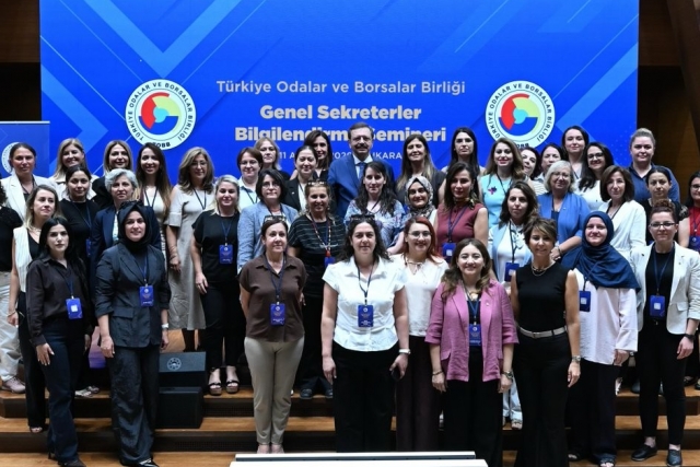 NTO Genel Sekreteri Dilek Süzer, TOBB Genel Sekreterler Bilgilendirme Semineri’ne katıldı.