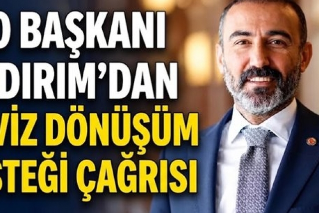 GTO Başkanı Yıldırım: “Döviz desteği kriterleri esnetilmeli” GTO Başkanı Yıldırım: “Döviz desteği kriterleri esnetilmeli”