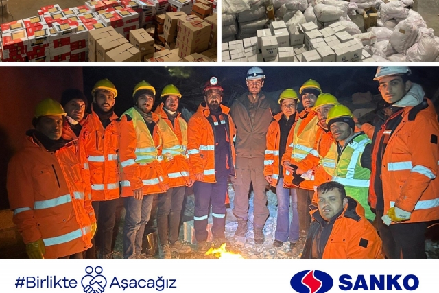 SANKO Holding: “Yaraları birlikte saracağız”